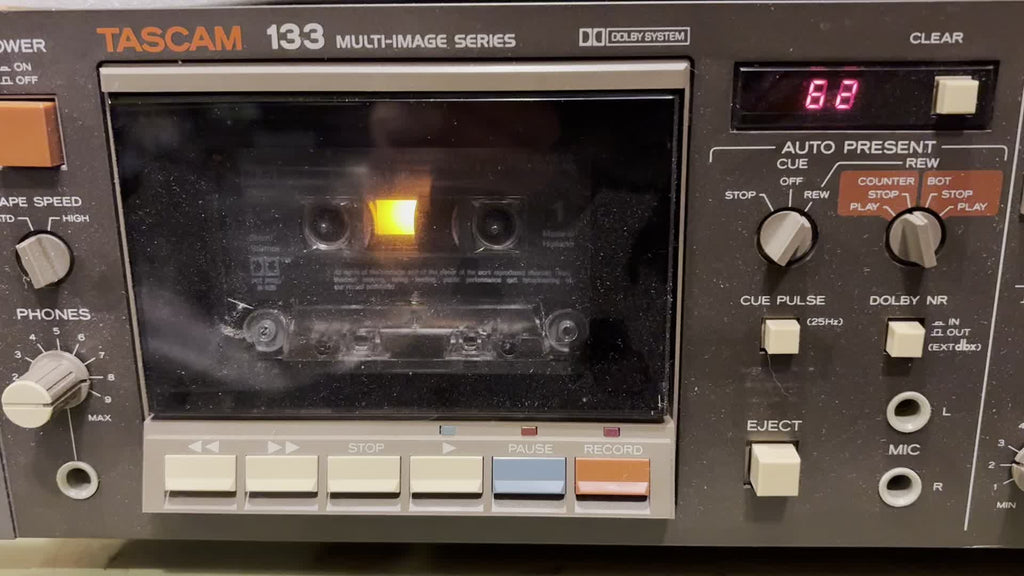 Tascam 133 cassette tape recorder
