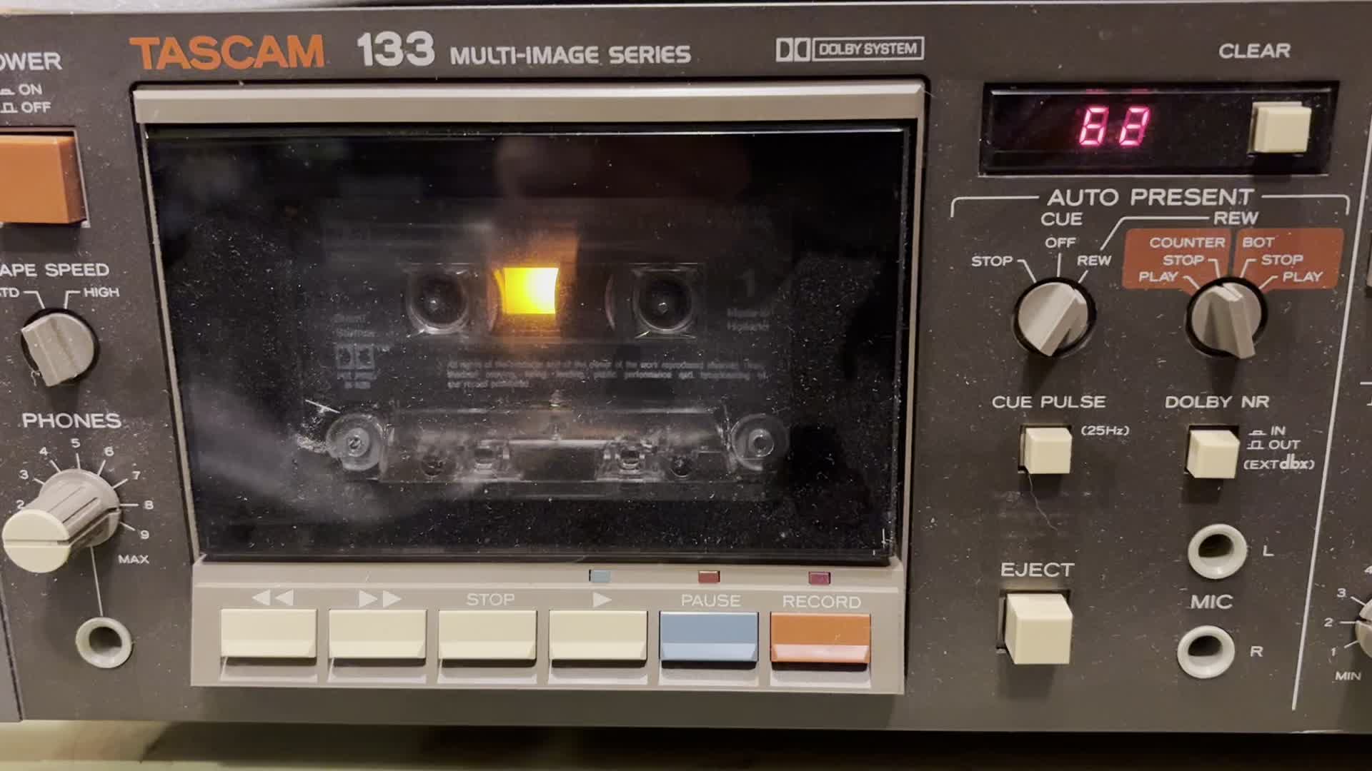 Tascam 133 cassette tape recorder