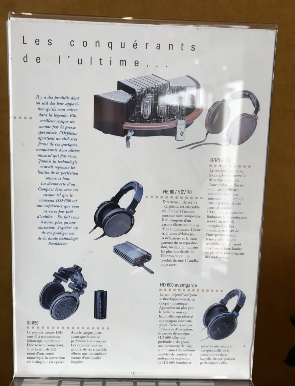 Sennheiser Orpheus complete never at customer (NEW)