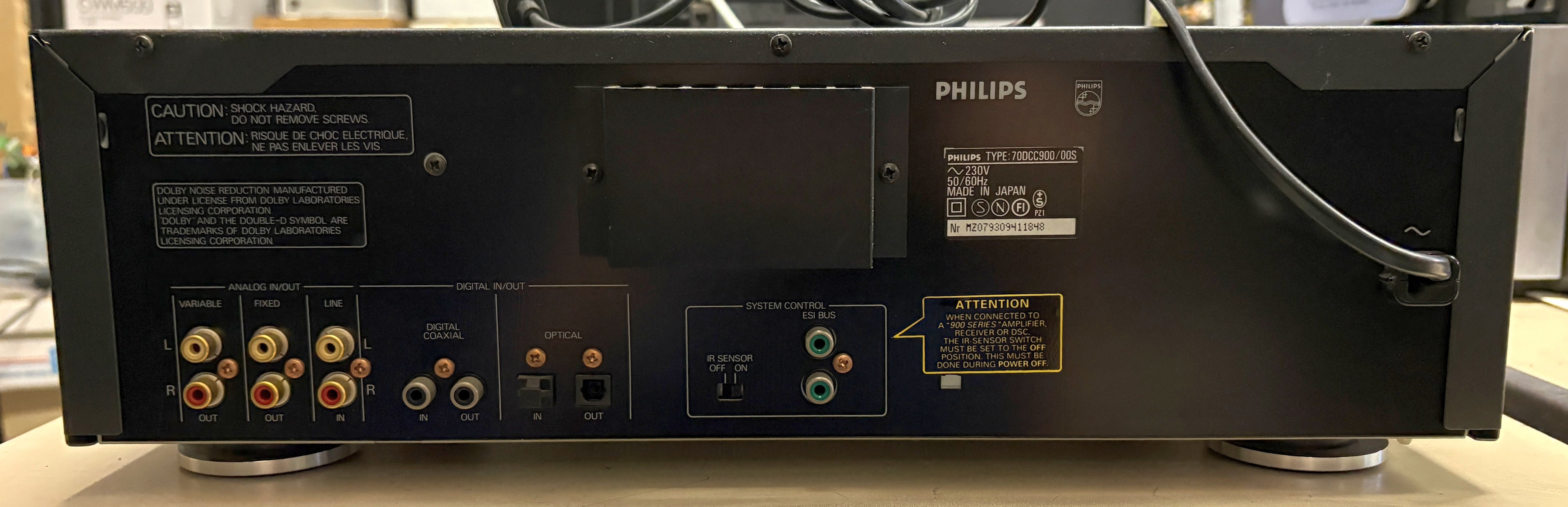 Philips DCC900 Digital Cassette Recorder