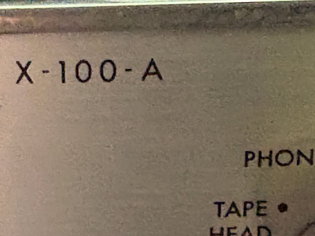 Fisher X-100-A