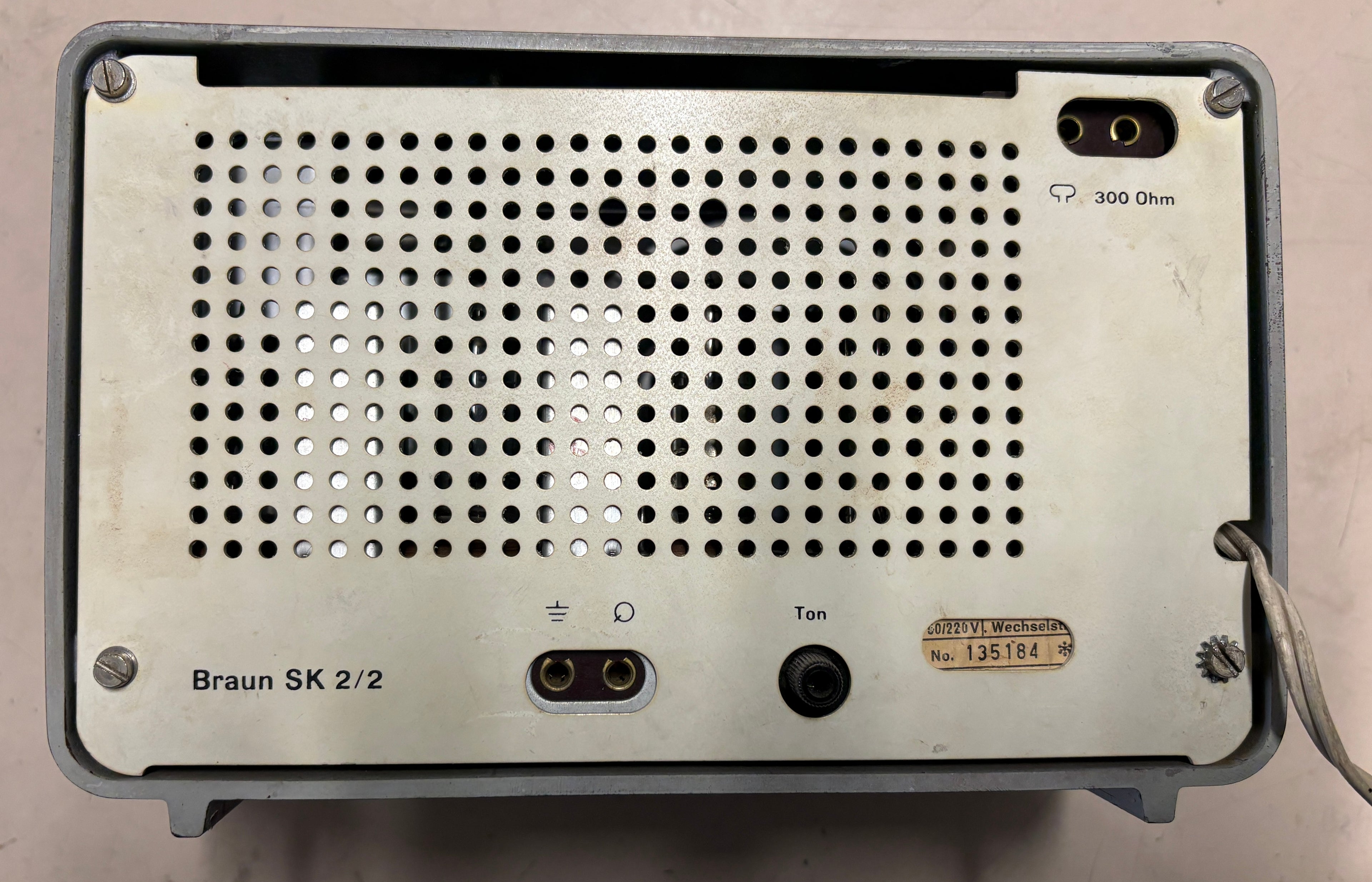 Braun SK2/2 AM/FM Radio