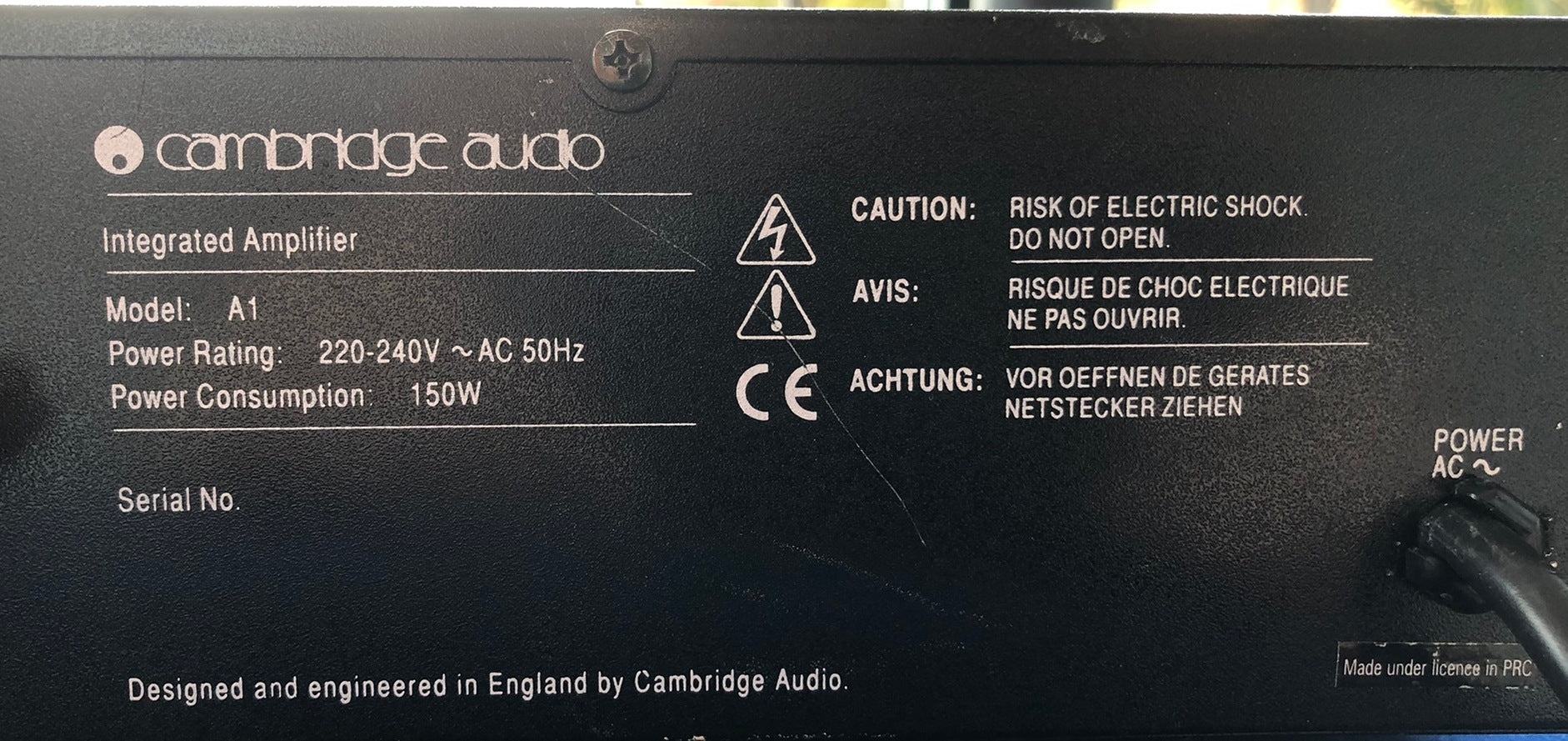 Cambridge Audio CA A1